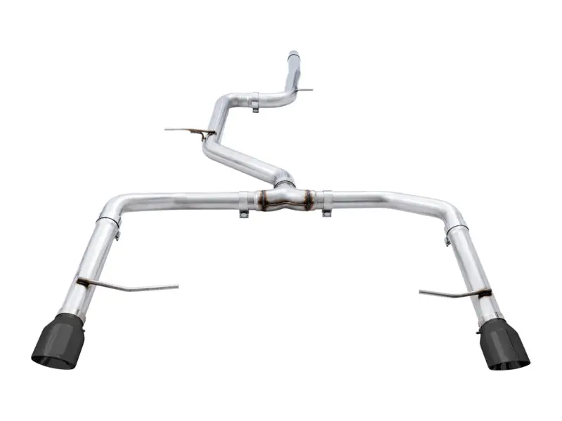 AWE Tuning 18 21 Volkswagen Jetta GLI Mk7 Track Edition Exhaust Diamond Black Tips (Fits OEM DP)