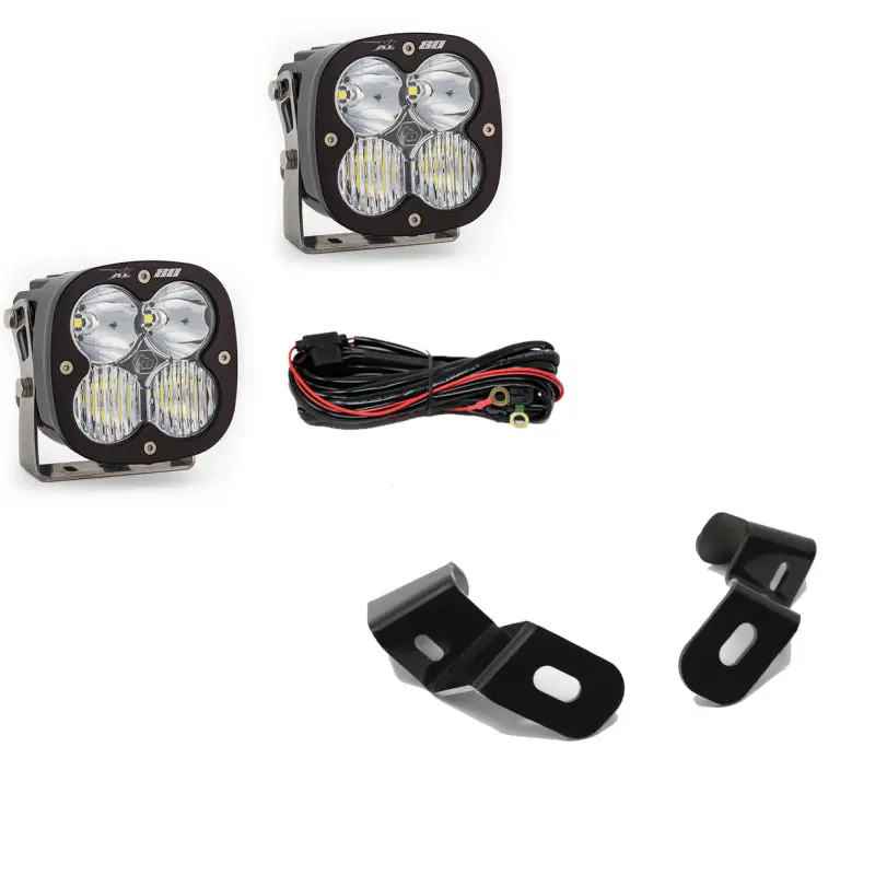 Baja Designs 2019+ Ram 2500 3500 XL 80 Driving Combo Pillar Kit Clear