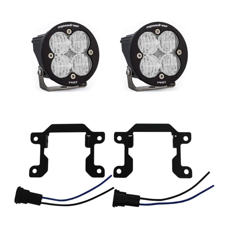 Baja Designs 2019+ Ram 2500 3500 Big Horn Sports Fog Pocket Kit W C Clear