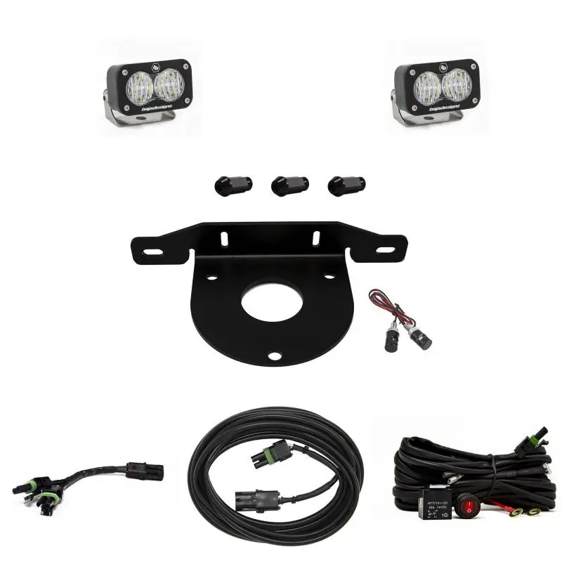 Baja Designs 2021+ Ford Bronco Dual S2 Sport W C Reverse Kit w Upfitter