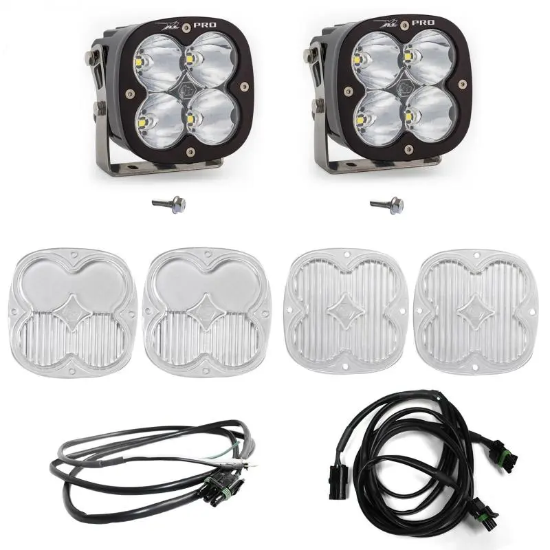 Baja Designs 2021+ Ford Bronco Piller Light Kit XL Pro Spot w Upfitter