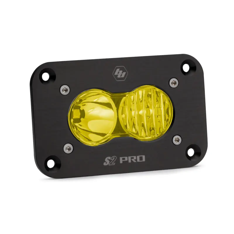 Baja Designs LED Driving Combo Amber Flush Mount S2 Pro