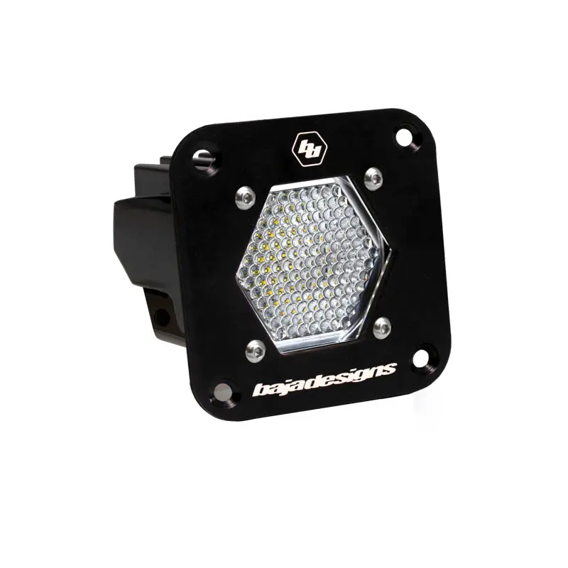 Baja Designs LED Light Pod Flush Mount Clear S1 Work Scene Pattern