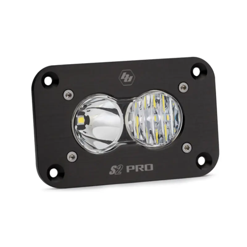 Baja Designs S2 Pro Flush Mount Driving Combo Pattern LED Work Light Clear