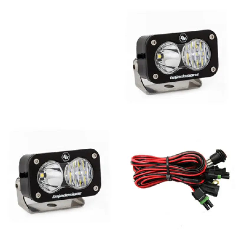 Baja Designs S2 Pro Series LED Light Pods Driving Combo Pattern Pair