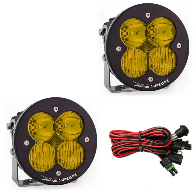 Baja Designs XL R Sport Pair Driving Combo Amber