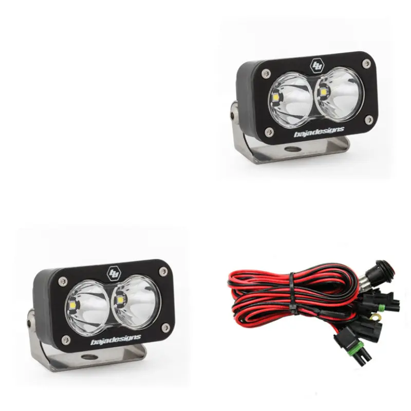Baja Designs S2 Sport Spot Pattern LED Work Light Clear
