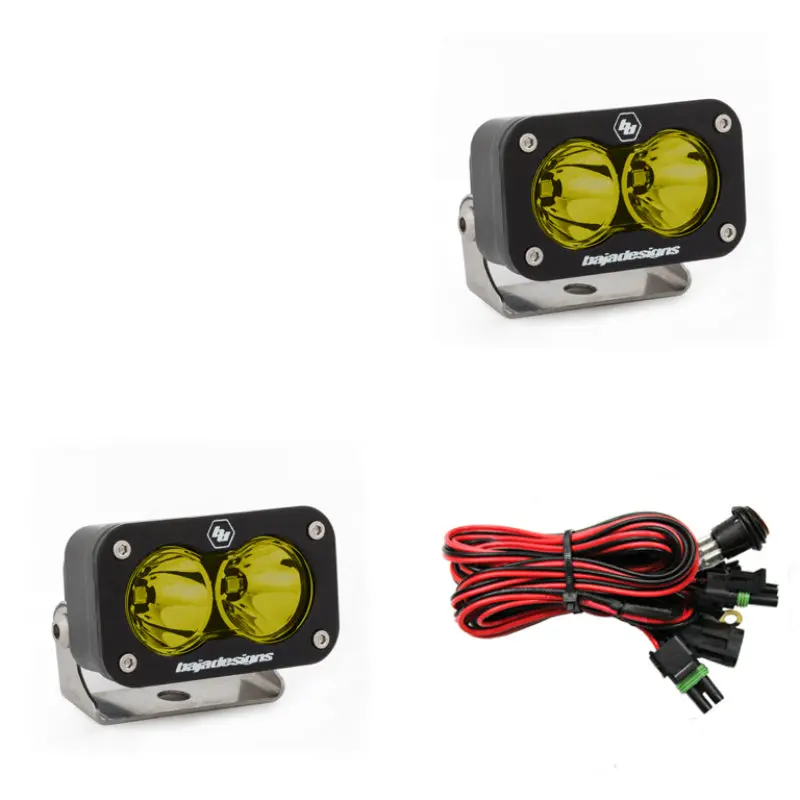 Baja Designs S2 Sport Spot Pattern LED Work Light Amber