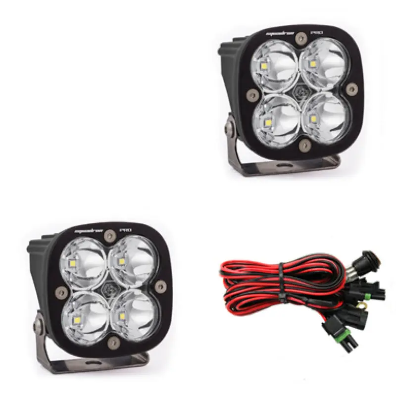 Baja Designs Squadron Pro Series Work Scene Pattern Pair LED Light Pods