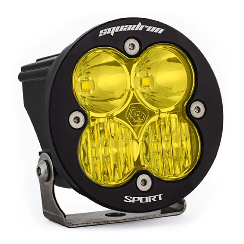 Baja Designs Squadron R Sport Driving Combo Pattern LED Light Pod Amber