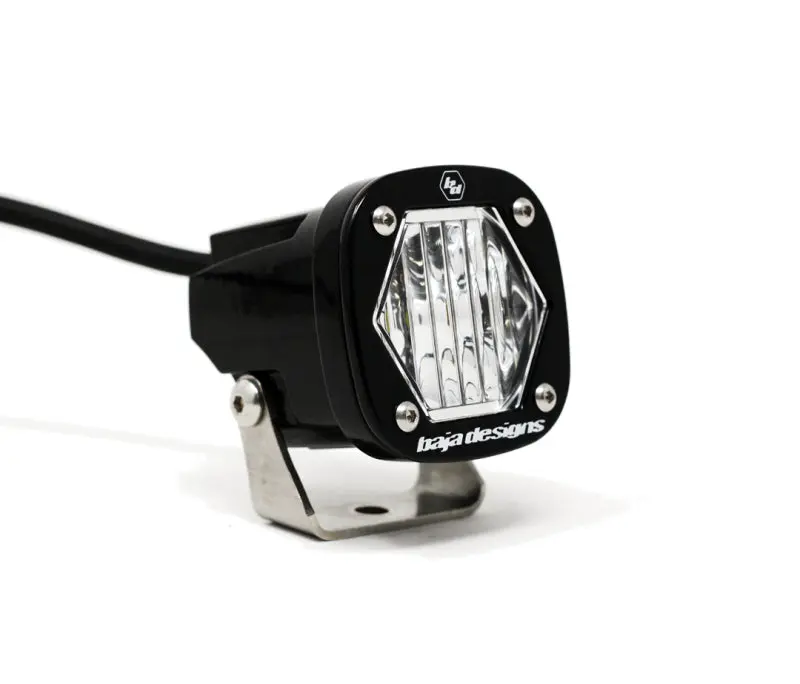 Baja Designs S1 Wide Cornering LED Light w Mounting Bracket Single