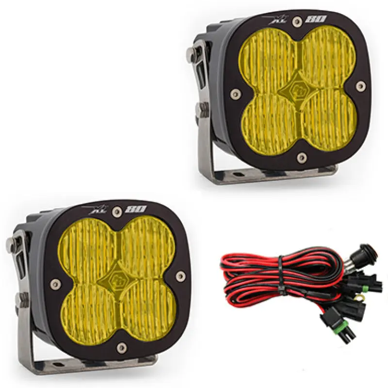 Baja Designs XL80 Series Wide Cornering Pattern LED Light Pods Amber