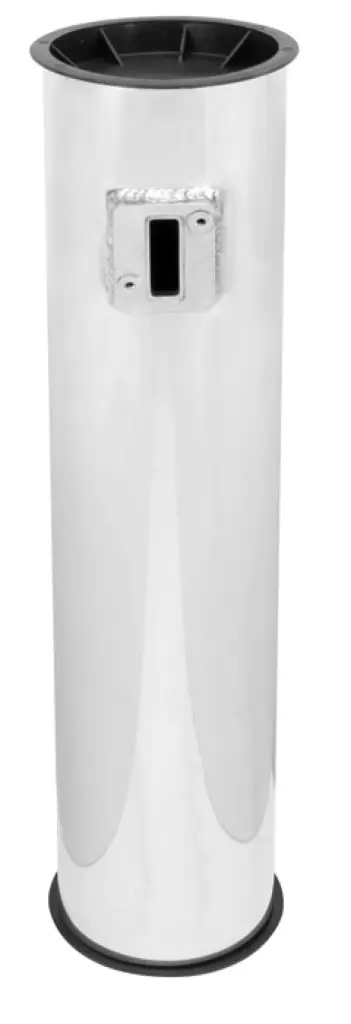 Spectre Universal Tube 4in. OD x 18in. Length w MAFS Mount Aluminum