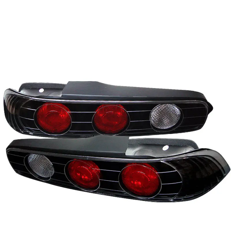 Spyder Acura Integra 94 01 2Dr Euro Style Tail Lights Black ALT YD AI94 BK