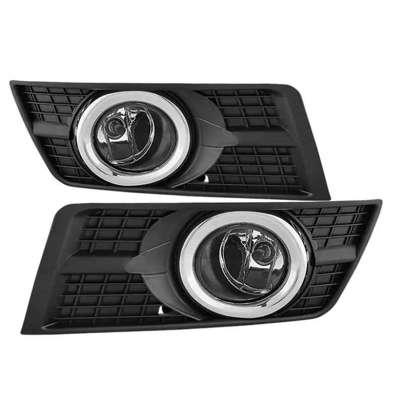 Spyder Cadillac SRX 2010 2015 OEM Style Fog Lights W Universal Switch Clear FL CASRX10 C