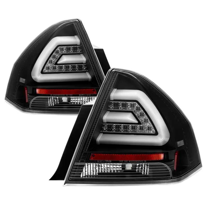 Spyder Chevy Impala 2006 2013 LED Tail Lights Black ALT YD CHIP06 LED BK