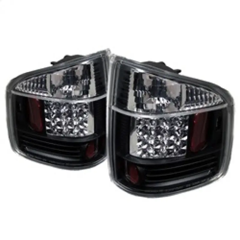 Spyder Chevy S10 94 04 GMC Sonoma 94 04 Isuzu Hombre 96 00 LED Tail Lights Blk ALT YD CS1094 LED BK