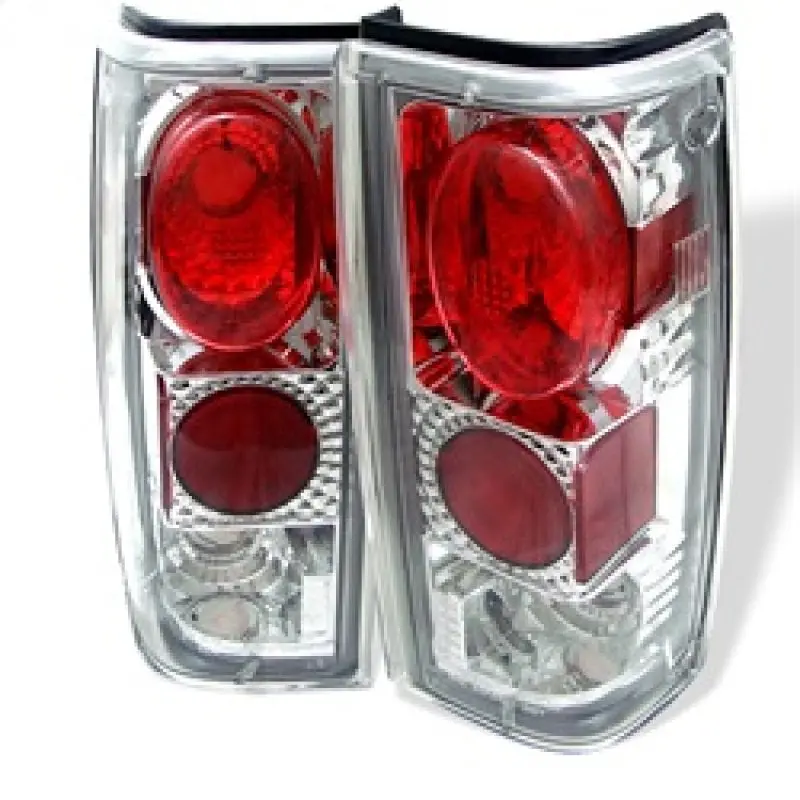 Spyder Chevy S10 S10 Blazer 82 93 Euro Style Tail Lights Chrome ALT YD CS1082 C