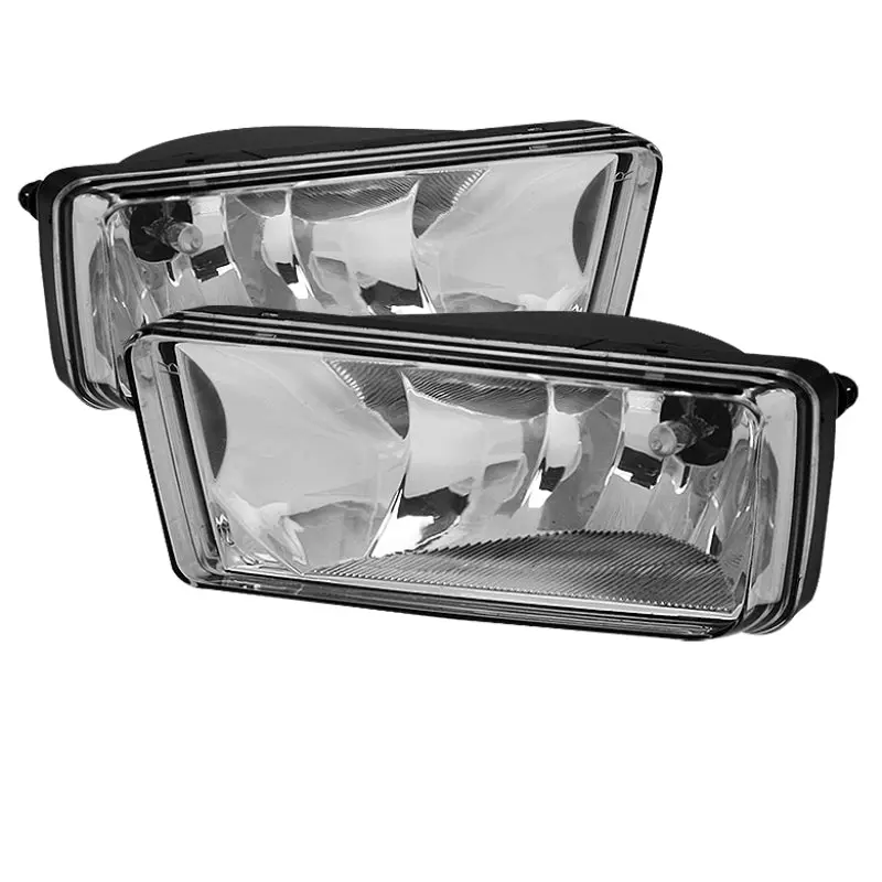 Spyder Chevy Silverado 07 13 Avalanche Suburban OEM Fog Lights wo switch Clear FL CSIL07 C
