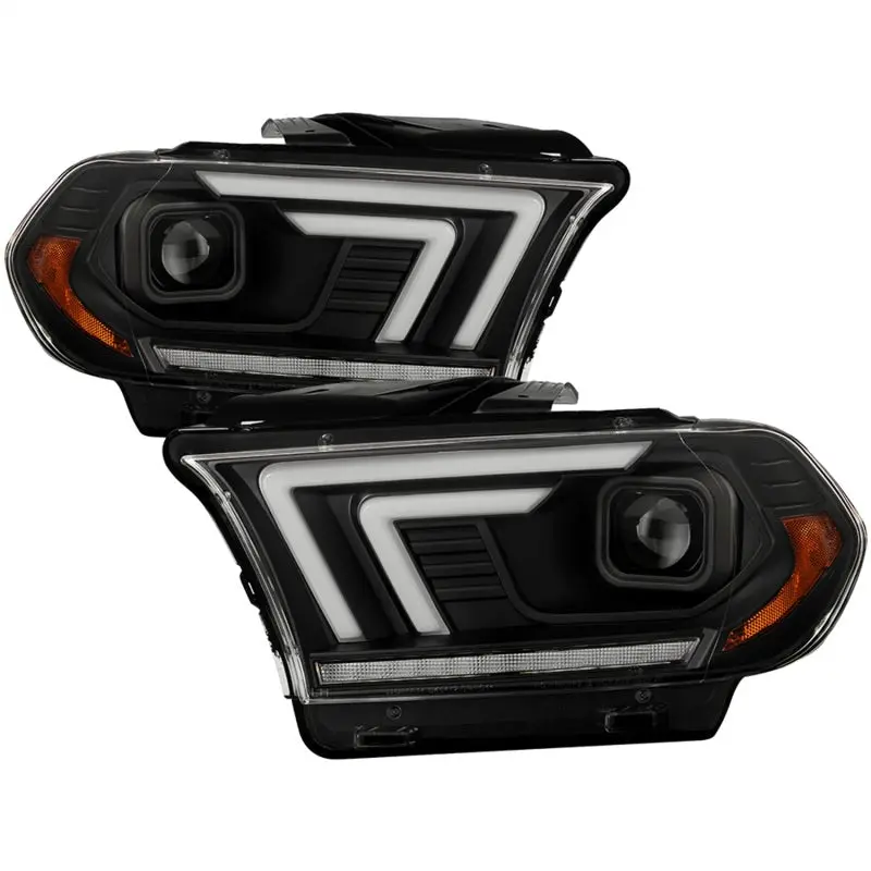 Spyder Dodge Durango 11 13 Halogen Model Only Projector Headlights Black PRO YD DDU11SI BK