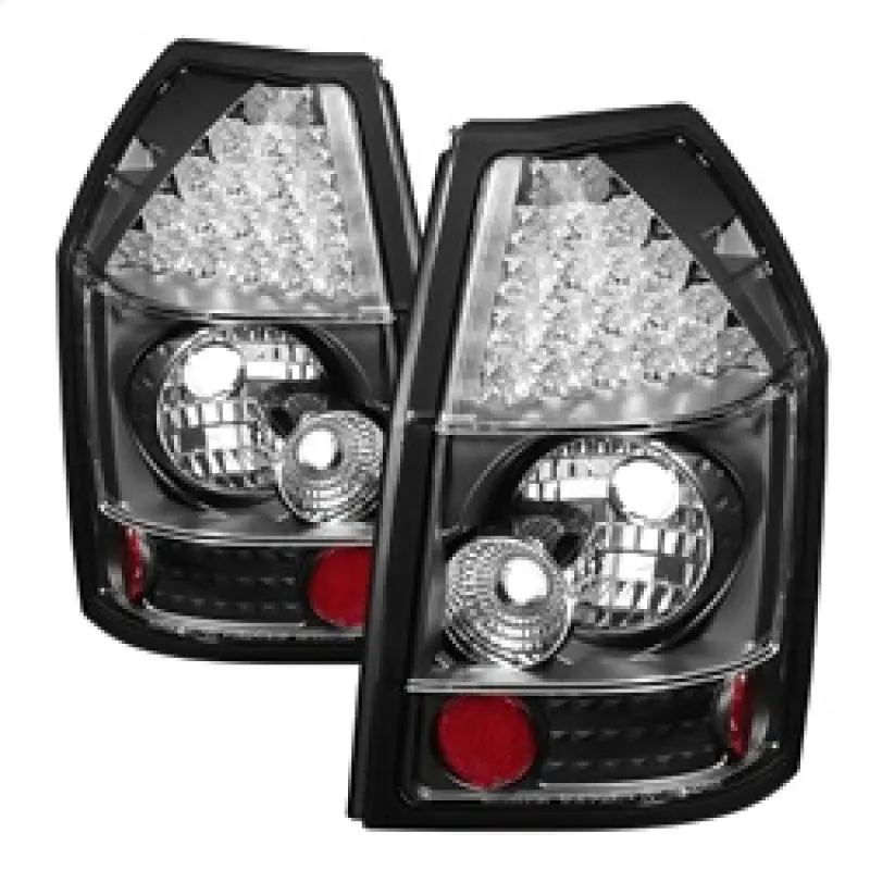 Spyder Dodge Magnum 05 08 LED Tail Lights Black ALT YD DMAG05 LED BK