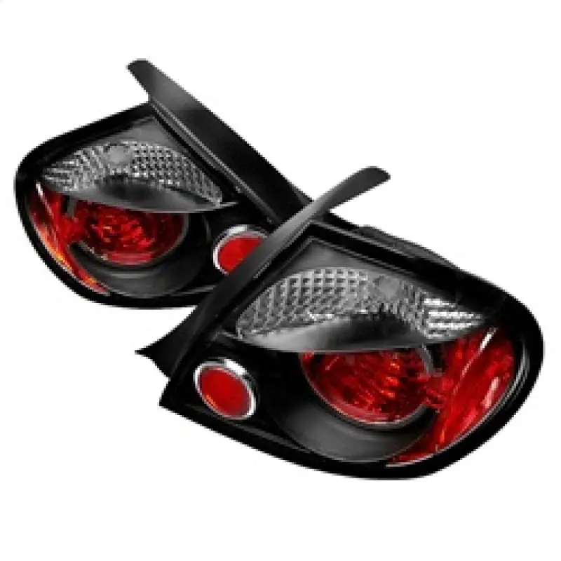 Spyder Dodge Neon 03 05 Euro Style Tail Lights Black ALT YD DN03 BK