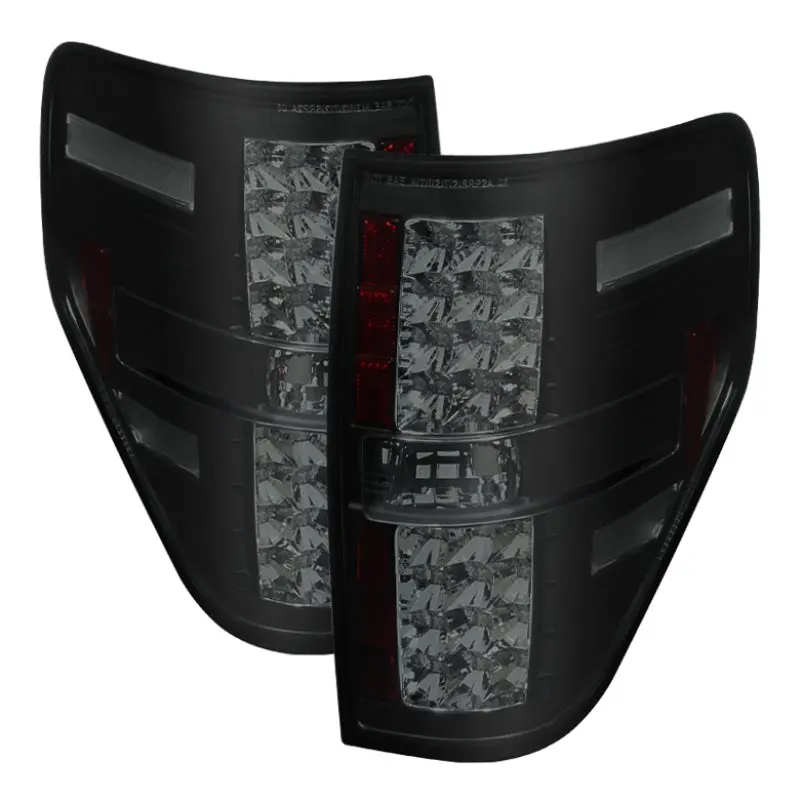 Spyder Ford F150 09 14 LED Tail Lights Black Smoke ALT YD FF15009 LED BSM