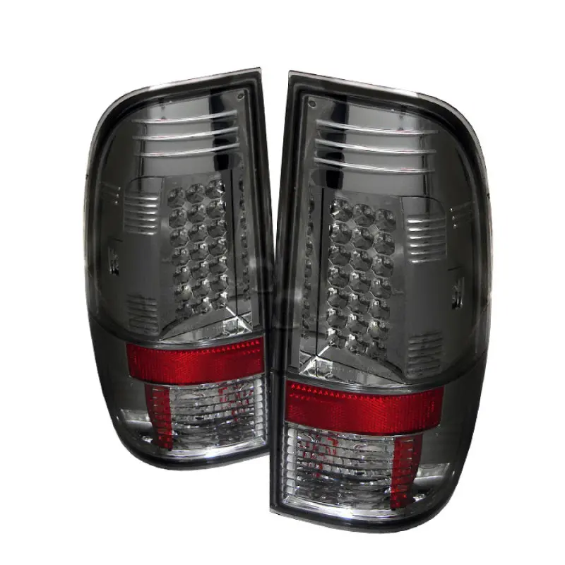 Spyder Ford Super Duty 08 15 LED Tail Lights Smoke ALT YD FS07 LED SM
