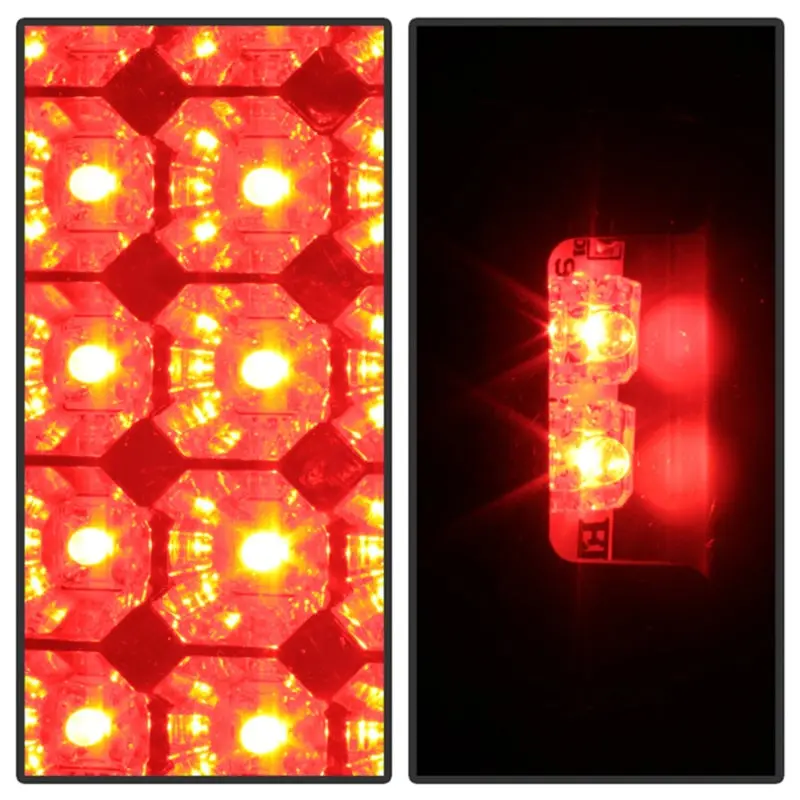 Spyder 08 16 Ford Super Duty LED Tail Lights Black Smoke ALT YD FS07 LED BSM