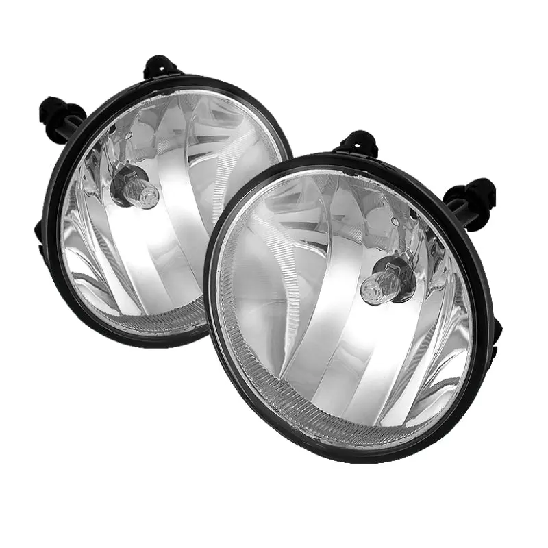 Spyder GMC Acaidia 07 12 Chevy Avalanche 07 13 Camaro 10 13Fog Lights wo switch Clear FL CTAH07 C