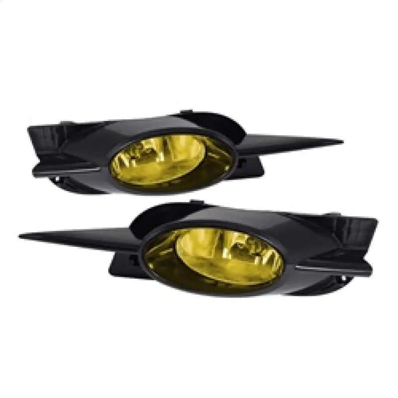 Spyder Honda Civic 09 11 2Dr OEM Fog Lights W Switch Yellow FL CL HC09 2D Y