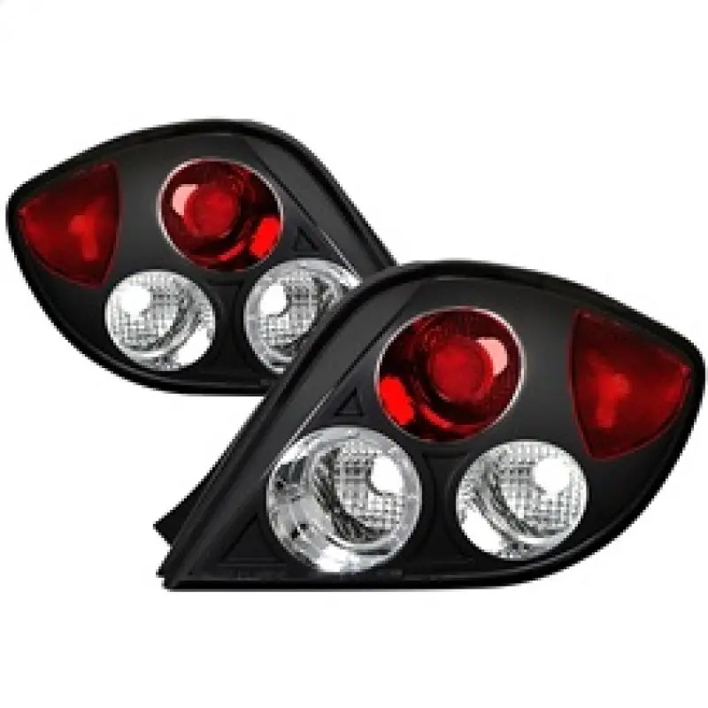 Spyder Hyundai Tiburon 03 05 Euro Style Tail Lights Black ALT YD HYT03 BK