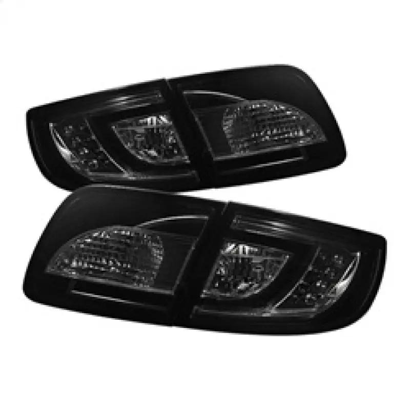 Spyder Mazda 3 03 08 4Dr Sedan (Non Hatchback)LED Tail Lights Smoke ALT YD M303 LED SM