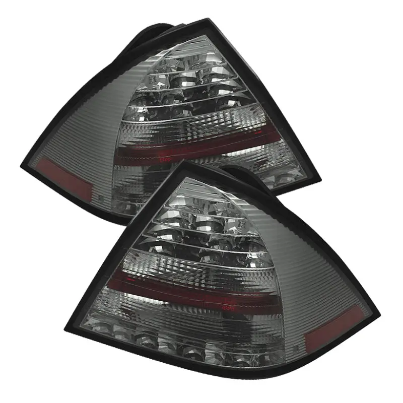 Spyder Mercedes Benz W203 C Class 05 07 4DR Sedan LED Tail Lights Smoke ALT YD MBZC05 LED SM
