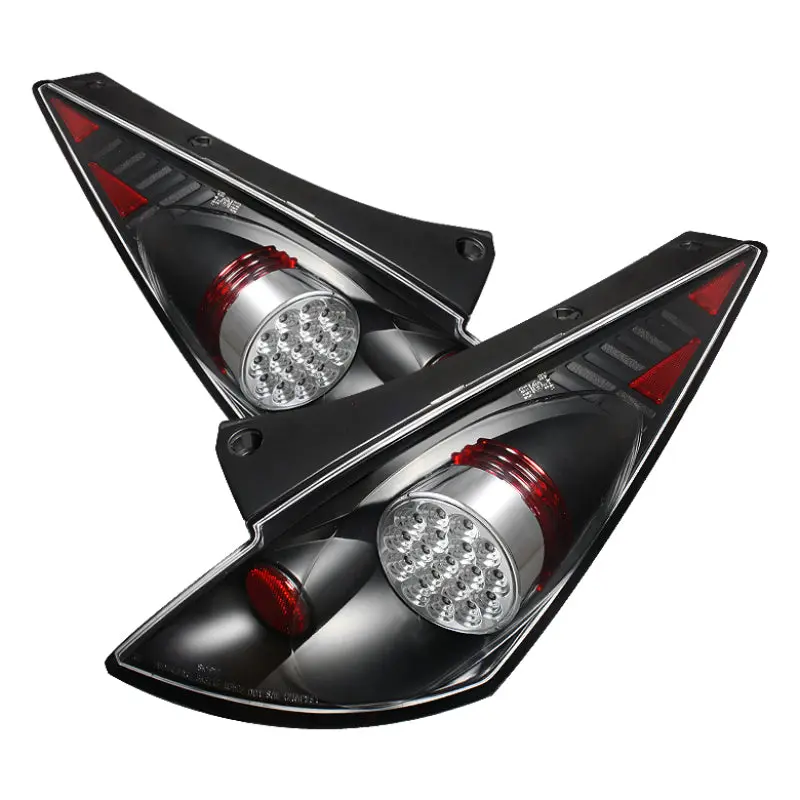 Spyder Nissan 350Z 03 05 LED Tail Lights Black ALT YD N350Z02 LED BK