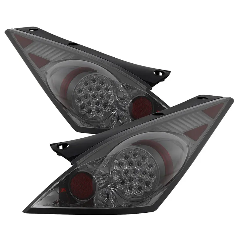 Spyder Nissan 350Z 03 05 LED Tail Lights Smoke ALT YD N350Z02 LED SM