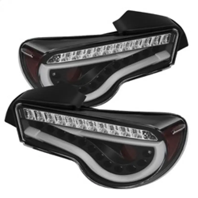 Spyder Scion FRS 12 14 Subaru BRZ 12 14 Light Bar LED Tail Lights Black ALT YD SFRS12 LBLED BK