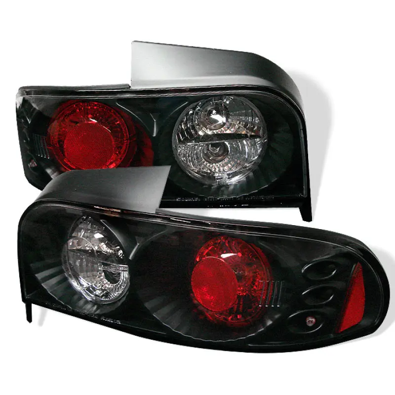 Spyder Subaru Impreza (Excluding Wagon) 93 01 Euro Style Tail Lights Black ALT YD SI93 BK