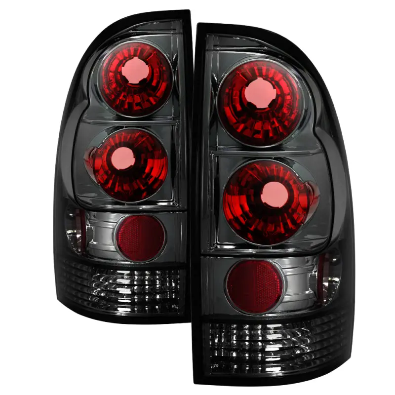 Spyder Toyota Tacoma 05 15 Euro Style Tail Lights Smoke ALT YD TT05 SM