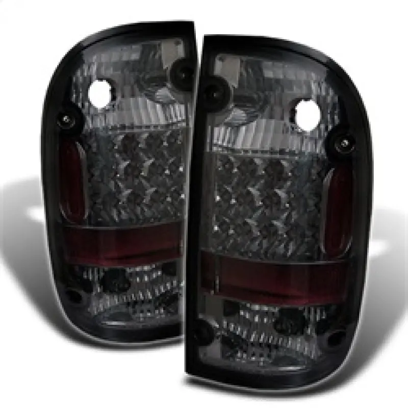 Spyder Toyota Tacoma 01 04 LED Tail Lights Smoke ALT YD TT01 LED SM