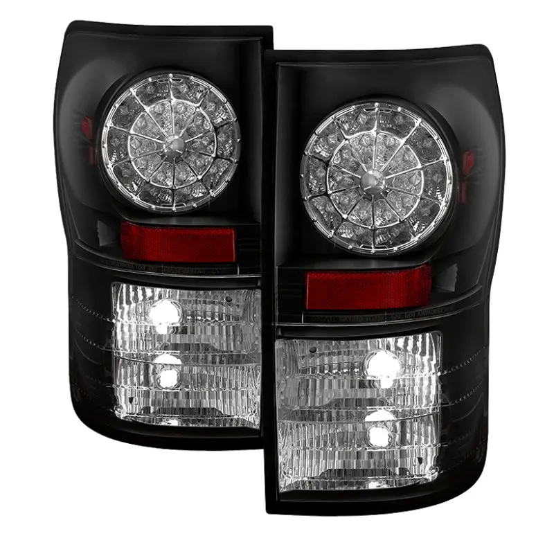 Spyder Toyota Tundra 07 13 LED Tail lights Black ALT YD TTU07 LED BK
