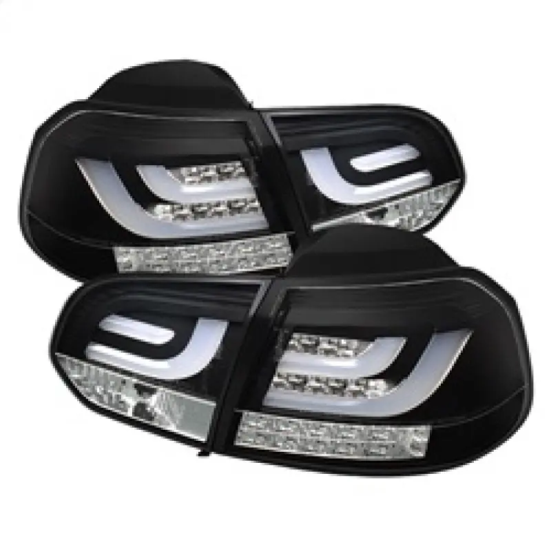 Spyder Volkswagen Golf GTI 10 13 G2 Type Light Bar LED Tail Lights Black ALT YD VG10 LED G2 BK