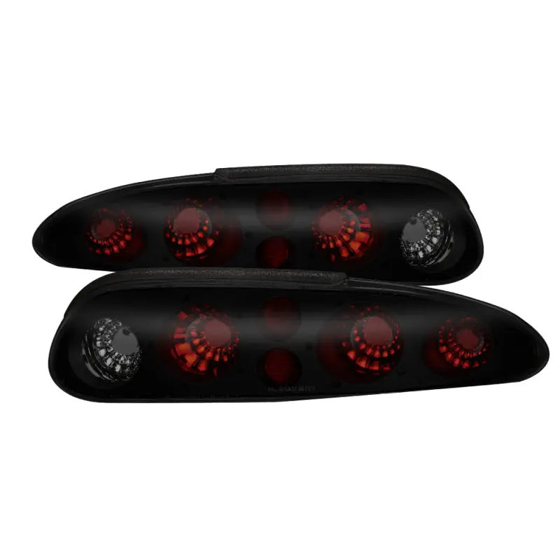 xTune Chevy Camaro 93 02 Euro Style Tail Lights Black Smoked ALT JH CCAM98 BSM SPYDER