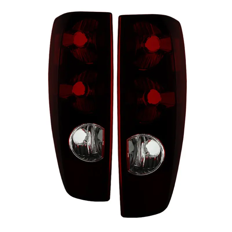 Xtune Chevy GMC Colorado Canyon 04 12 OEM Style Tail Lights Red Smoked ALT JH CCOL04 OE RSM SPYDER