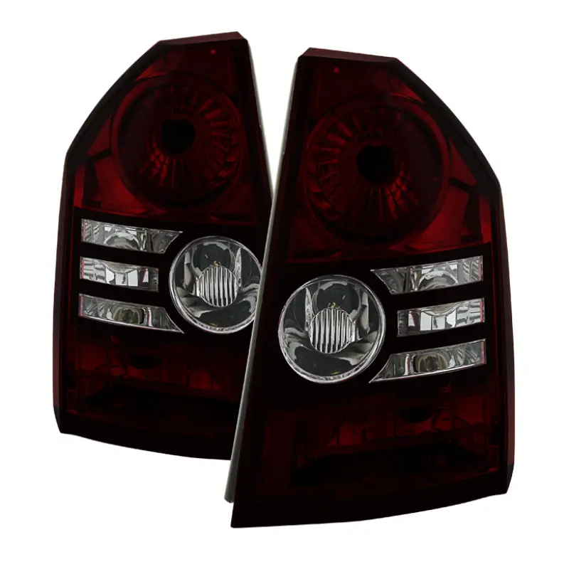 Xtune Chrysler 300 2008 2010 OEM Style Tail Lights Red Smoked ALT JH C308 OE RSM SPYDER