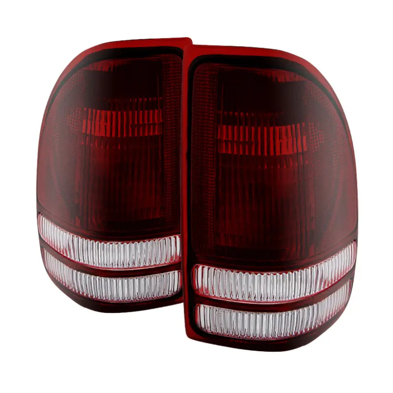 Xtune Dodge Dakota 1997 2004 OEM Style Tail Lights Red Smoked ALT JH DDAK97 OE RSM SPYDER