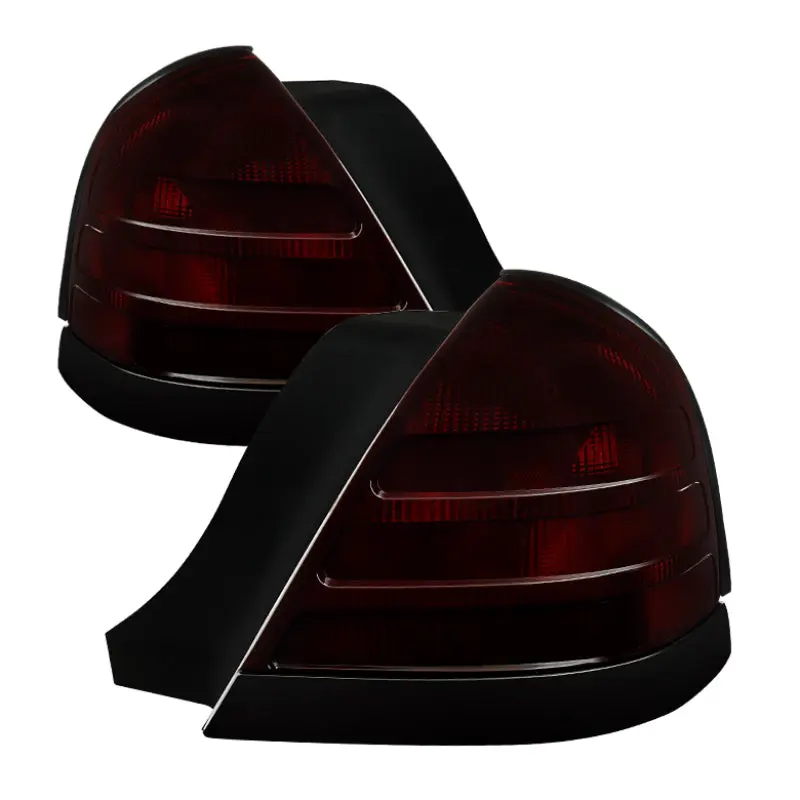 Xtune Ford Crown Victoria 1999 2011 OEM Style Tail Light Red Smoked ALT JH FCV98 OE RSM SPYDER