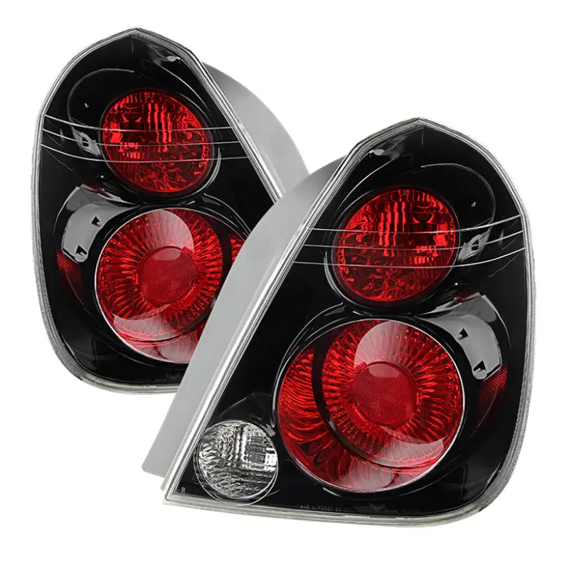 Xtune Nissan Altima 05 06 ( Also Fit 02 04 ) OEM Style Tail Lights Black ALT JH NA05 OE BK SPYDER
