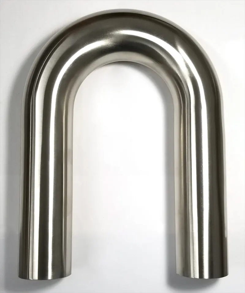 Stainless Bros 1.75in Diameter 1.5D 2.62.0in CLR 180 Degree Bend 6in Leg 6in Leg Mandrel Bend