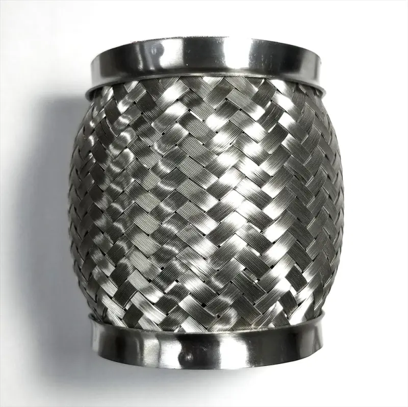Stainless Bros 3.0in x 6in OAL 304SS Flex Joint w Interlock Liner